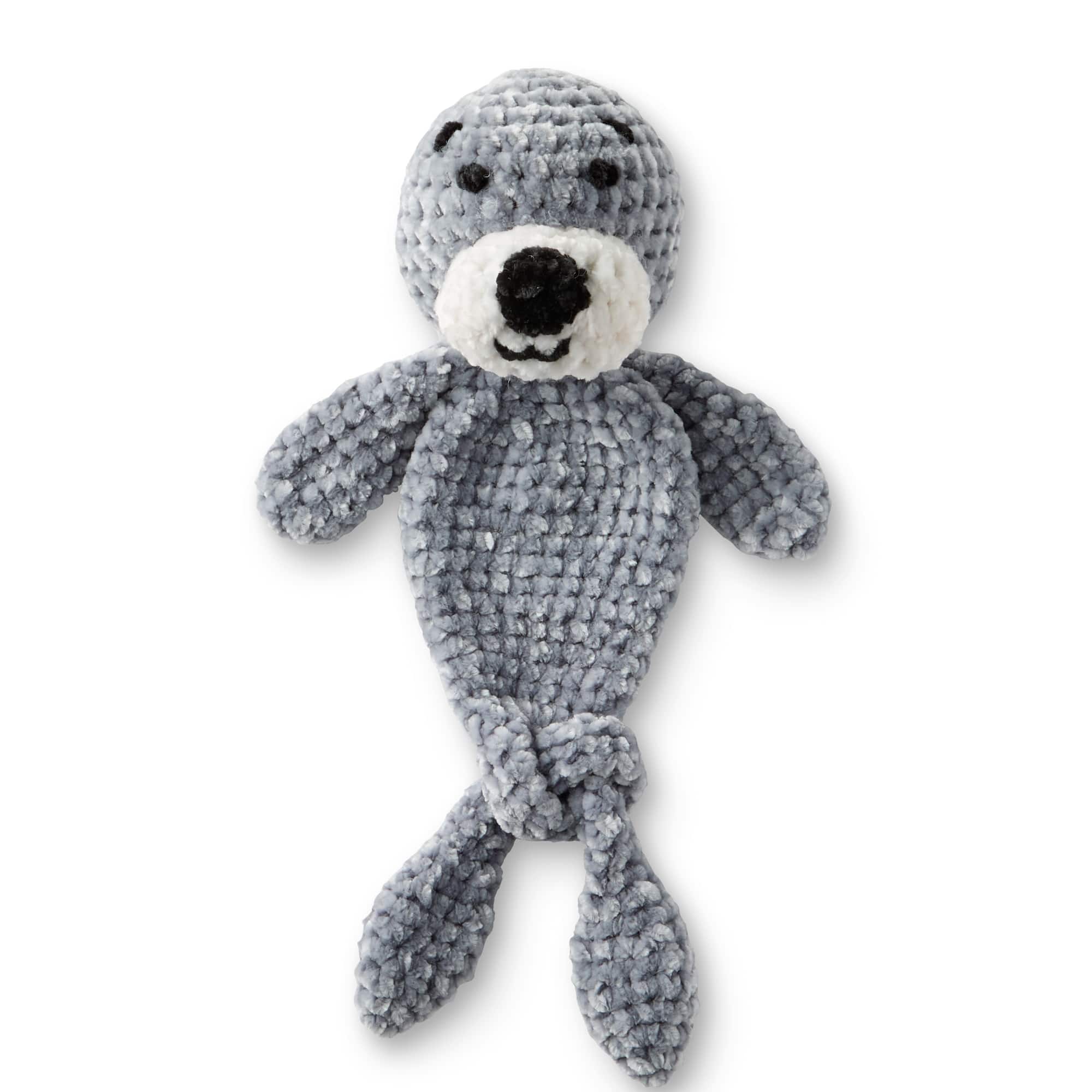 Seal Intermediate Cuddle Craft Crochet Kit by Loops & Threads®